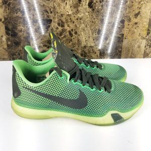 Nike Kobe 10 X Vino Poison Green Size 7y 705317 33